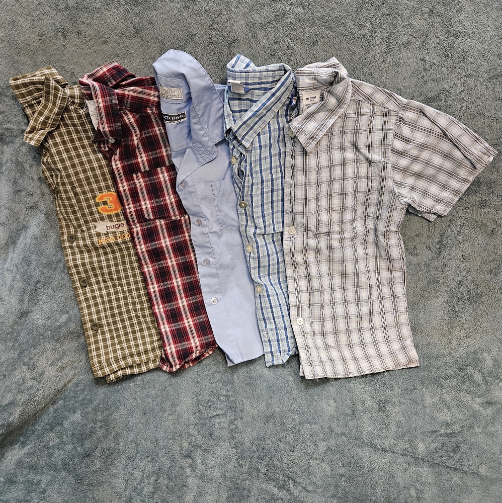 Boys bundle short sleeve shirts Size 4/5
